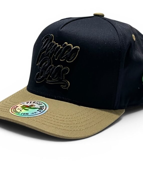 Snapback Perico Bros Azul con Crema