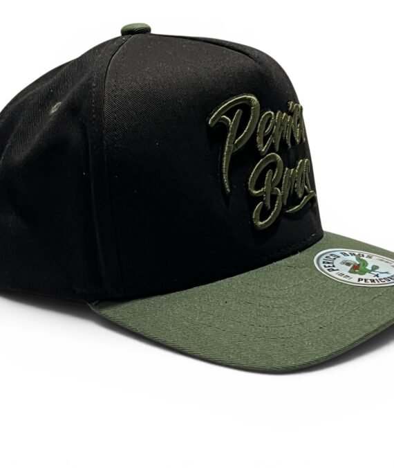 Snapback Perico Bros Negra con Verde