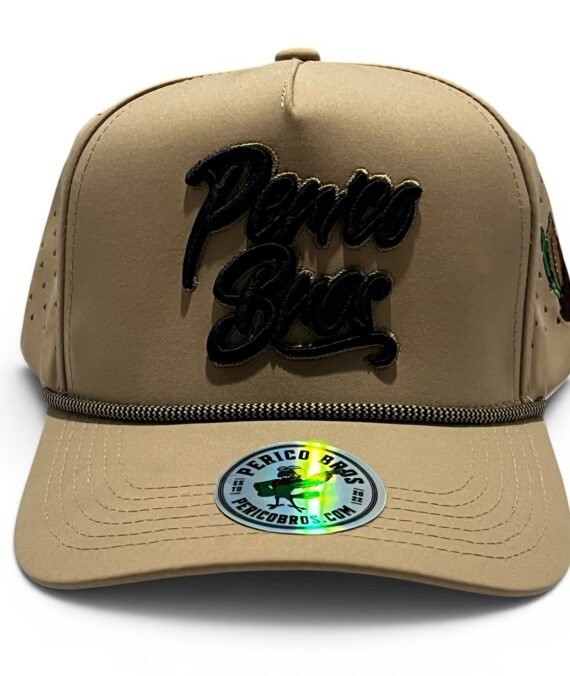 Snapback Perforada Perico Bros Khaki